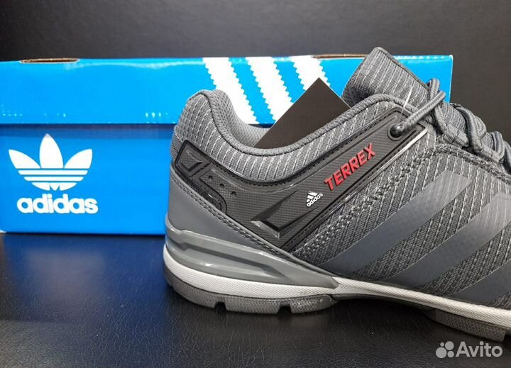 Кроссовки Adidas Terrex артикул 202 серый