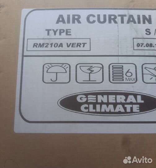 Тепловая завеса General Climate RM210A