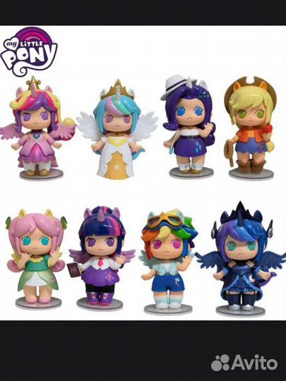 Фигурки my little pony девочки из эквестрии