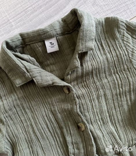 Муслиновый комбинезон 104