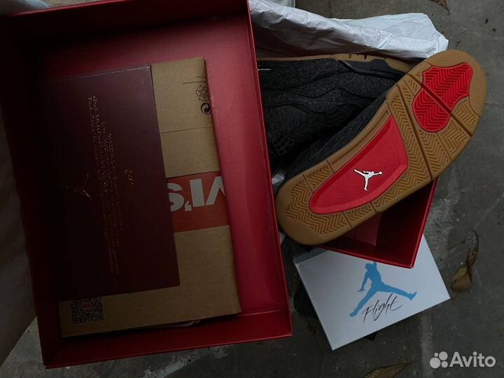 Nike Air Jordan 4 Retro x Levis Tag (41 размер)