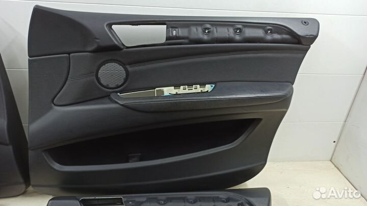 Комплект дверных карт черные BMW X5 E70