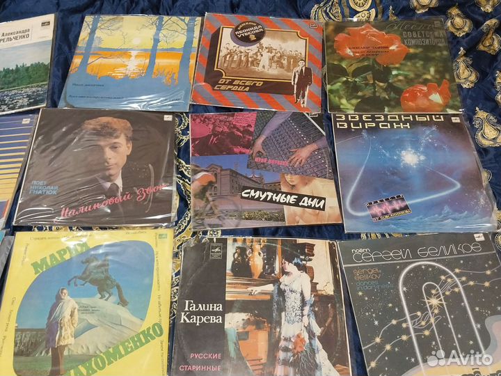 Виниловые пластинки 24 шт