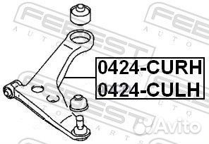 Рычаг подвески перед лев 0424culh Febest