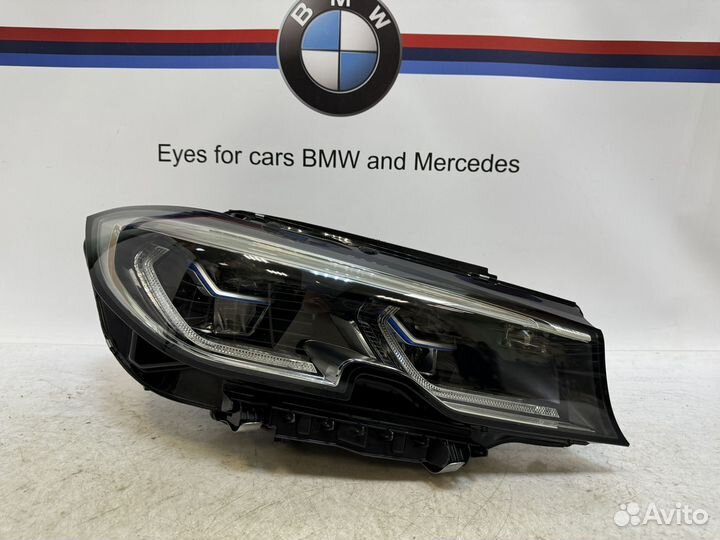 Фара правая оригинал в идеале на BMW 3 G20 laser