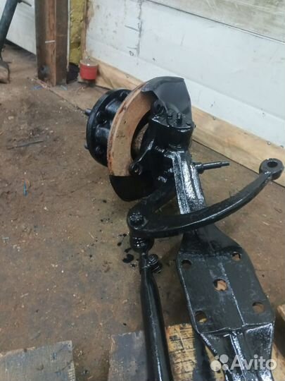 Балка передняя газель