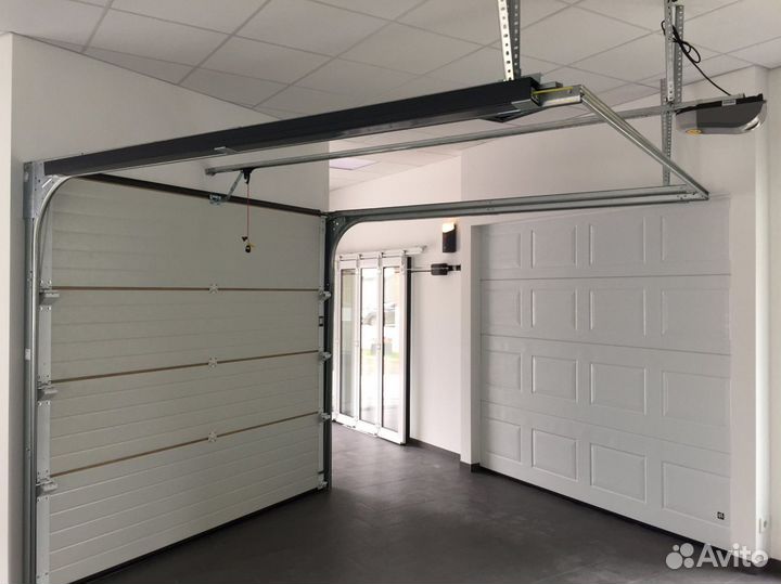 Секционные подъемные ворота