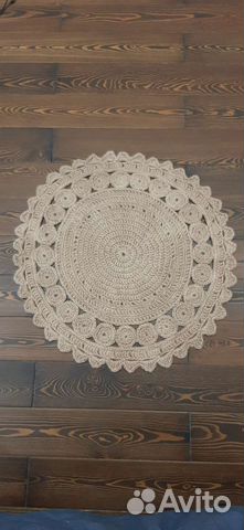 Коврик из джута