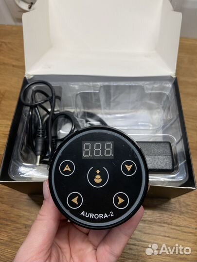 Тату машинка mast Tour mini + блок aurora 2