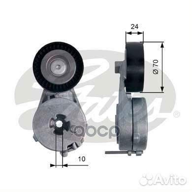 Натяжной ролик привода вспомогательных агрегато