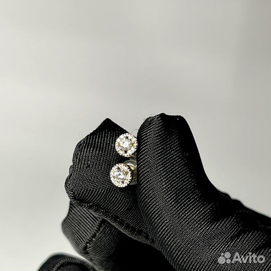 Золотые серьги производство Франция