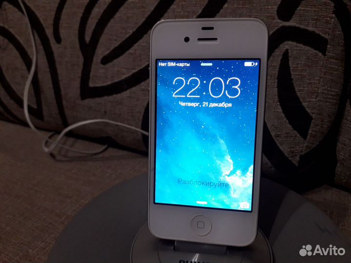 Док станция Philips + iPhone