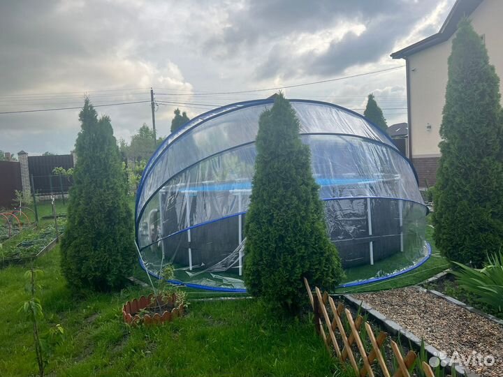 Купол тент для бассейна