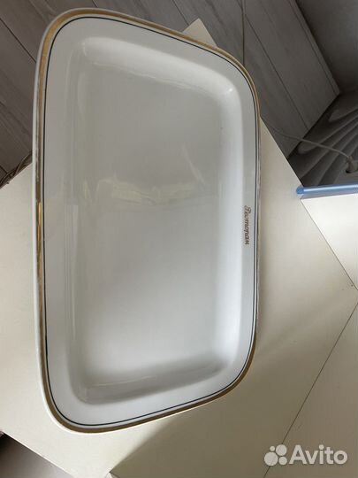 Поднос «Ресторан» ГДР фарфор