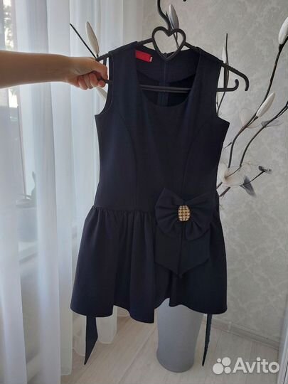 Школьный сарафан 32 размер