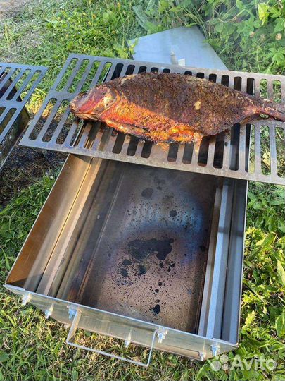 Коптилка для горячего копчения