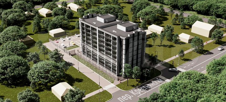 1-к. квартира, 41,9 м², 4/8 эт.