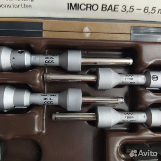 Нутромер Tesa imicro bae 3,5-6,5mm