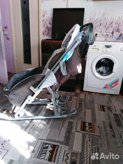 Коляска санки
