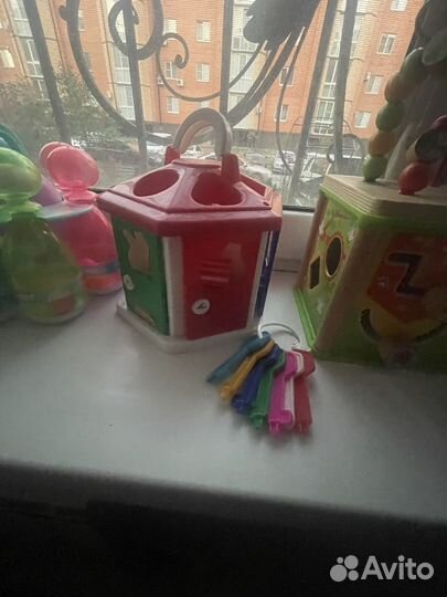 Развивающие деревянные игрушки