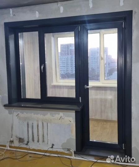 Пластиковые окна, производство,установка(арт.h 027