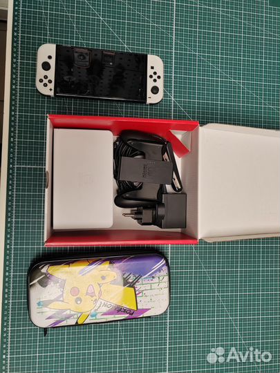 Nintendo switch oled прошитый 256 GB
