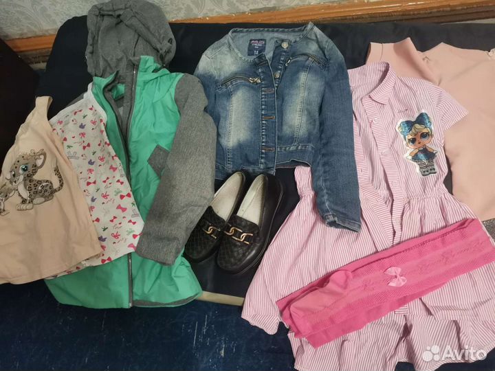 Вещи пакетом на девочку