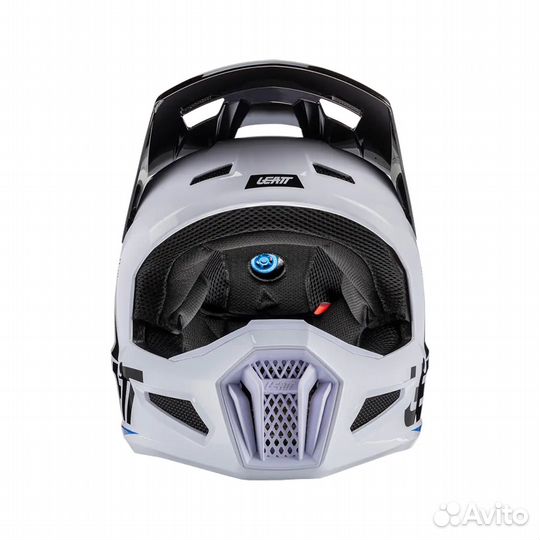 Эндуро Шлем Leatt Moto 2.5 Helmet Black White 2024
