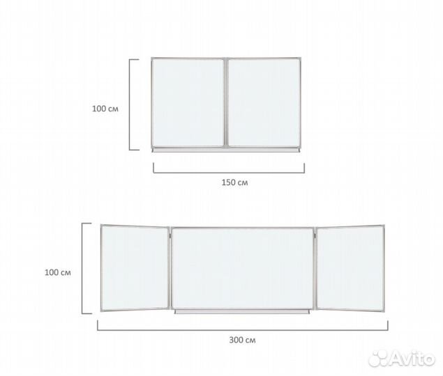 Доска магнитно-маркерная brauberg 231708