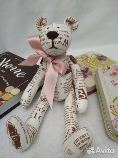 Текстильный медвежонок