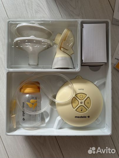Молокоотсос электрический medela swing flex