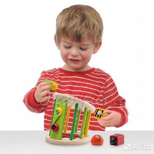 Логическая игрушка-сортер Жучки