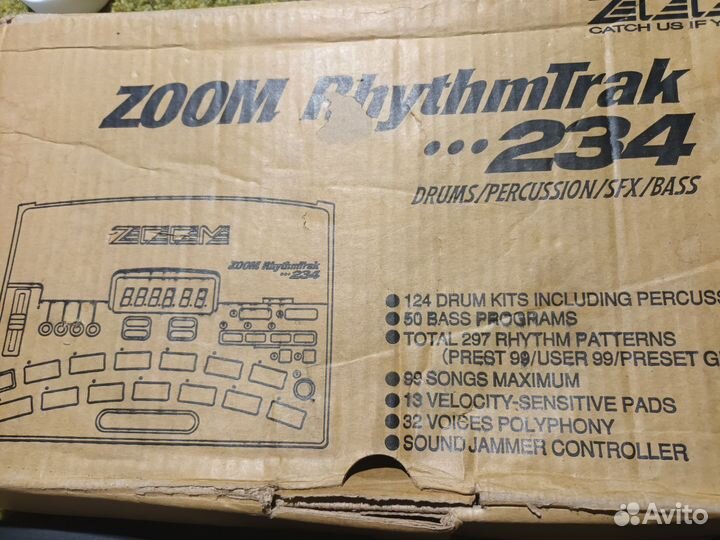 Zoom RitmTrak 234 драм-машина (обмен возможен)