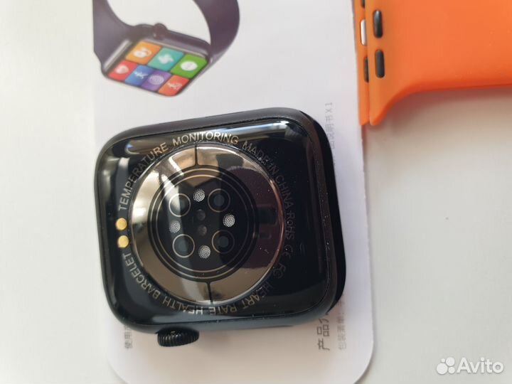 Смарт-часы M16 Plus Black Aluminum Case