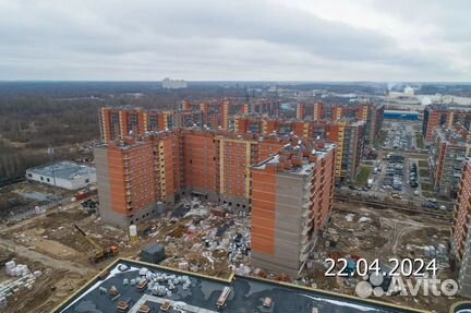 Ход строительства ЖК «Новое Колпино» 2 квартал 2024