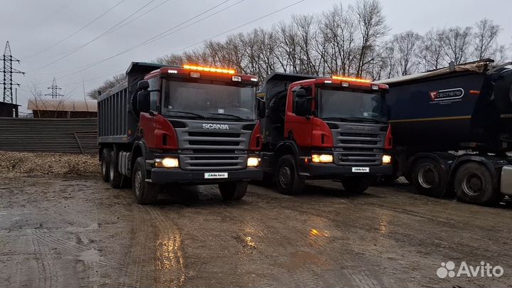 Самосвал 16 м³ Scania P380, 2008