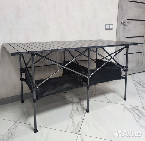 Стол, реечный, туристический, складной 140*70