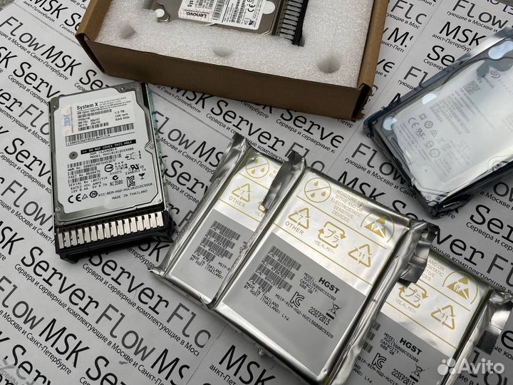 600GB/900GB/1.2TB/1.8TB SAS 6GB/12GB HDD 10K/15K