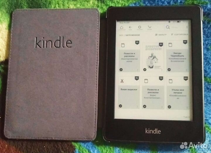 Amazon kindle paperwhite touch ey21 с подсветкой