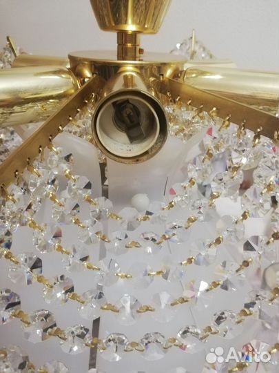 Люстра хрустальная чехия