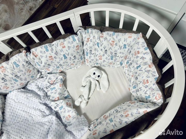 Бортики в кроватку