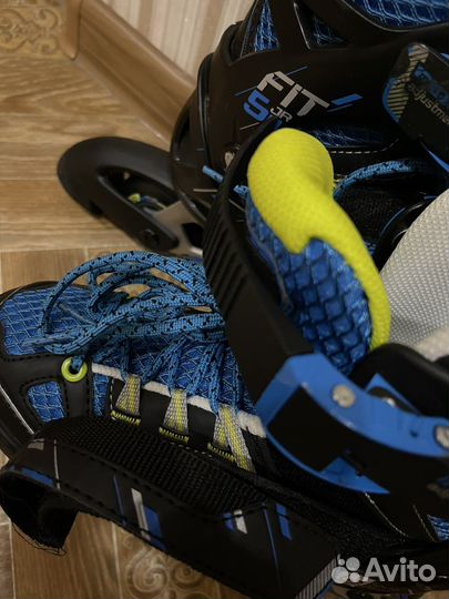 Ролики раздвижные 32-35 размер