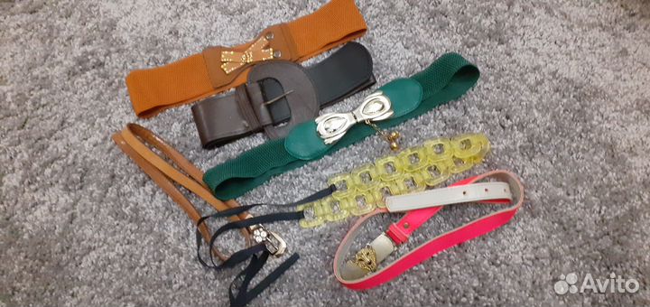 Ремни женские пакетом