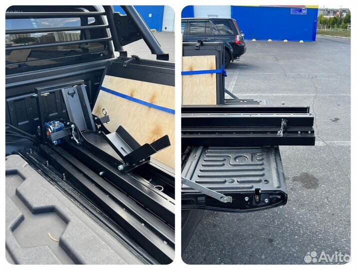 Автоматический прицеп для перевозки мотоциклов