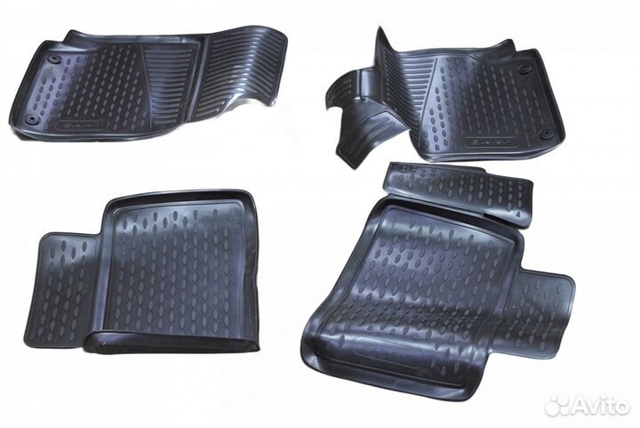 Коврики 3D в салон geely Atlas, 2017- 4шт