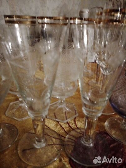 Бокалы и рюмки СССР