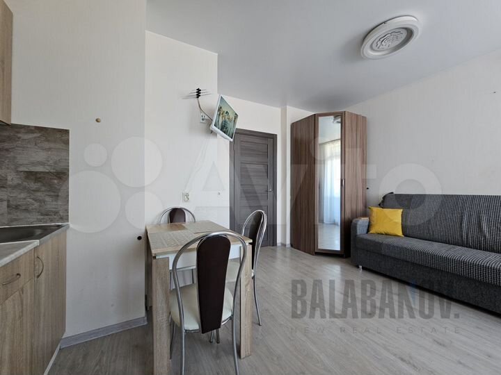 Квартира-студия, 25,4 м², 4/12 эт.