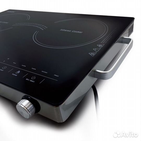 Плитка стеклокерамическая HCC-257 Ginzzu 2к