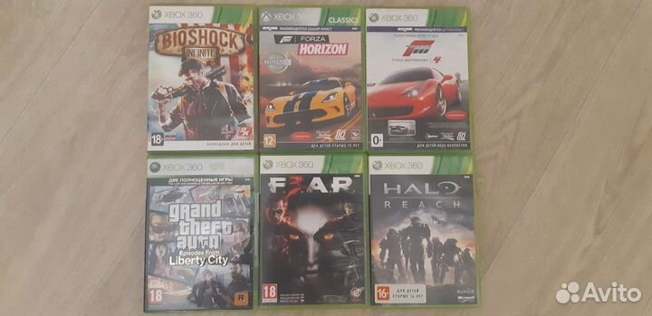Лицензионные диски для xbox 360