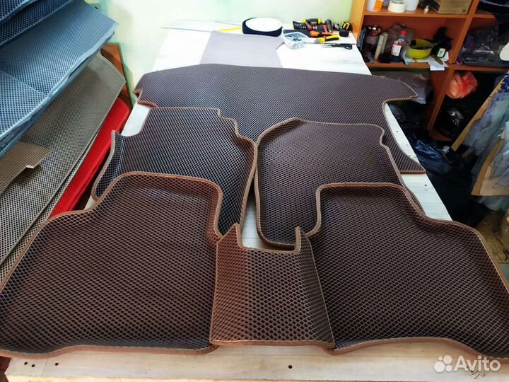 3d коврики eva с бортами